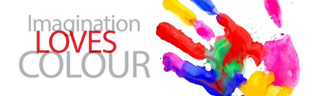 Imagination loves colour